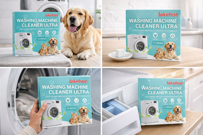 Deep Clean Washer Tablets (Anti-Bacterial & Pet Hair Remover)