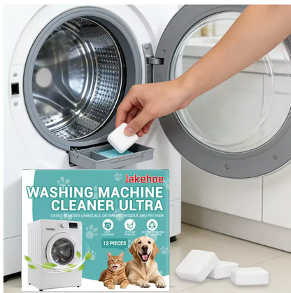 Deep Clean Washer Tablets (Anti-Bacterial & Pet Hair Remover)